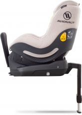 Автокрісло Avionaut AeroFIX IsoFix RWF Beige Melange для дітей зростом 67-105 см (0-18кг)